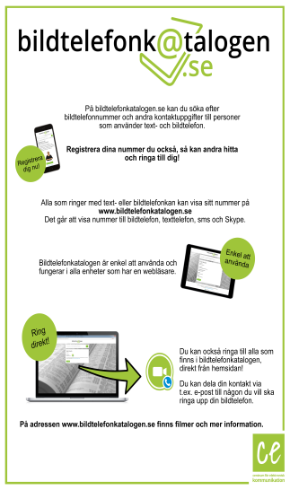 CFEK Material Bildtlefonkatalogen