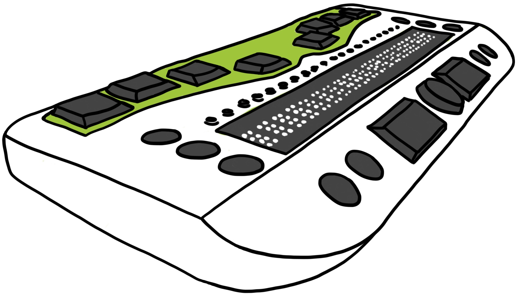 Brailleskarm 2